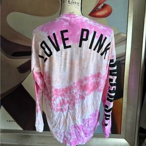 Victoria’s Secret Pink Las Vegas RARE Tie-Dye Long Sleeve Y2K top